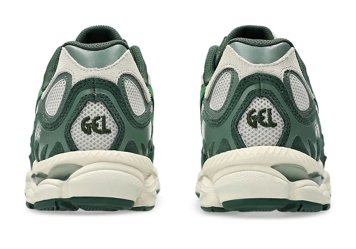 asics gel nyc verte et beige