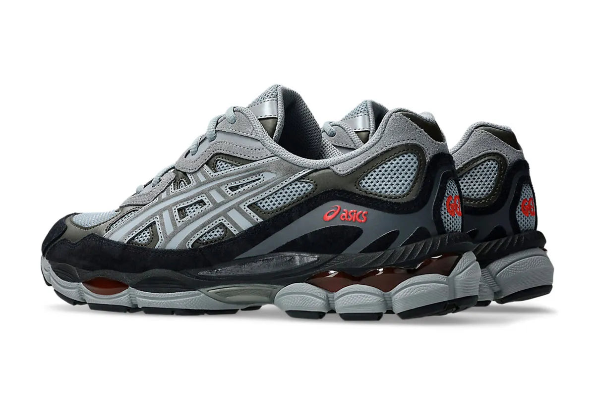 asics gel nyc grise et noir