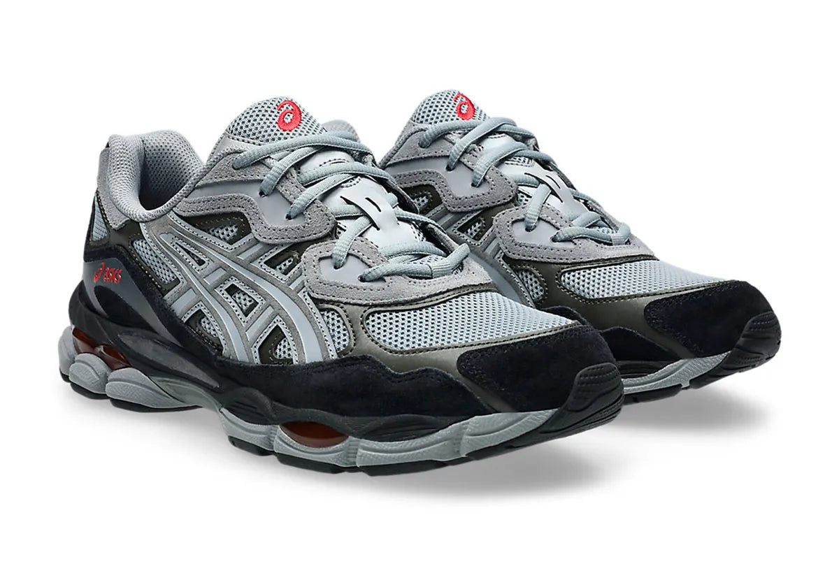 asics gel nyc grise et noir