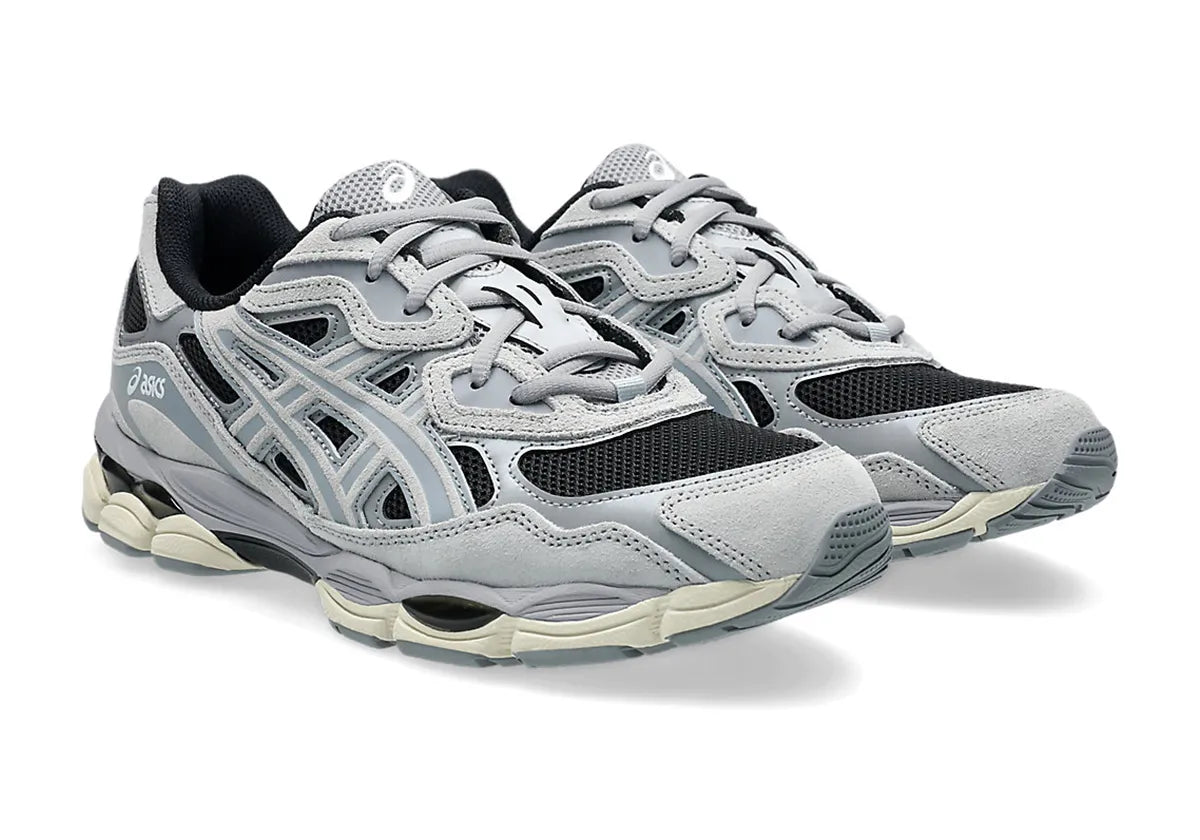 asics gel nyc grise et noir