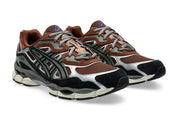 asics gel nyc marron et noir