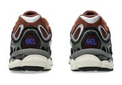 asics gel nyc marron et noir