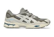 asics gel nyc grise et creme