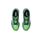 ASICS Gel-Sekiran Green Gecko en mesh vert avec amorti GEL, détails techniques et silhouette inspirée de l’outdoor moderne.