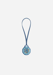 Swatch x Audemars Piguet Royal Pop Savonnette Lan Ba SSX03L100N, montre de poche mécanique bleue en Bioceramic avec cadran Tapisserie et lunette octogonale.