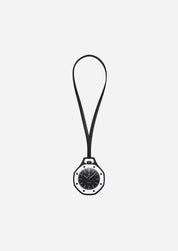 Swatch x Audemars Piguet Royal Pop Ocho Negro SSX03W101N, montre de poche mécanique noire et blanche en Bioceramic avec cadran Tapisserie et lunette octogonale.