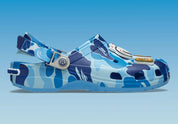 Crocs Classic Clog A Bathing Ape ABC Camo Blue