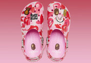 Crocs Classic Clog A Bathing Ape ABC Camo Pink