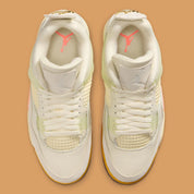 Air Jordan 4 Retro Birds of Paradise, sneakers Jordan 4 avec amorti Air-Sole visible, tige en matériaux premium et coloris Birds of Paradise.
