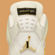 Air Jordan 4 Retro Birds of Paradise, sneakers Jordan 4 avec amorti Air-Sole visible, tige en matériaux premium et coloris Birds of Paradise.