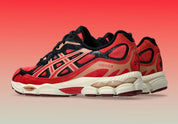 asics gel nyc rouge et noir
