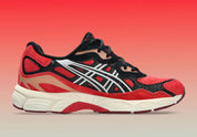 asics gel nyc rouge et noir