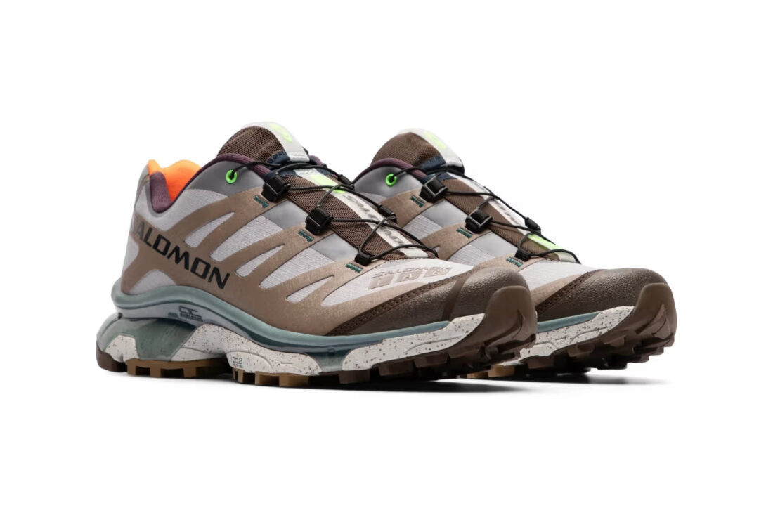 Sneakers Salomon XT-4 OG Bodega The Glider en mesh technique avec Agile Chassis System et semelle Contagrip dans un design collaboratif premium.