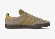 Sneakers Adidas Wimberly SPZL C.P. Company Tech Khaki en textile technique premium avec détails collaboratifs et semelle confortable, vue de profil intérieur. 