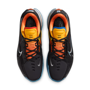 Nike Air Zoom GT Cut Titan x Dylan Harper Black Multi, chaussure de basketball Nike noire multicolore avec technologie Zoom Air et détails Titan x Dylan Harper vue du dessus. 