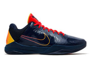 Chaussures de basketball Nike Kobe 5 Protro Caitlin Clark Indiana Fever en mesh technique avec amorti Zoom Air et design performance premium vue de profil. 