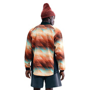 Nike France Hollywood Goalkeeper Jersey Black/Monarch/Metallic Copper, maillot de gardien de l'Équipe de France avec imprimé graphique exclusif, coq centré et finitions premium vu de dos. 