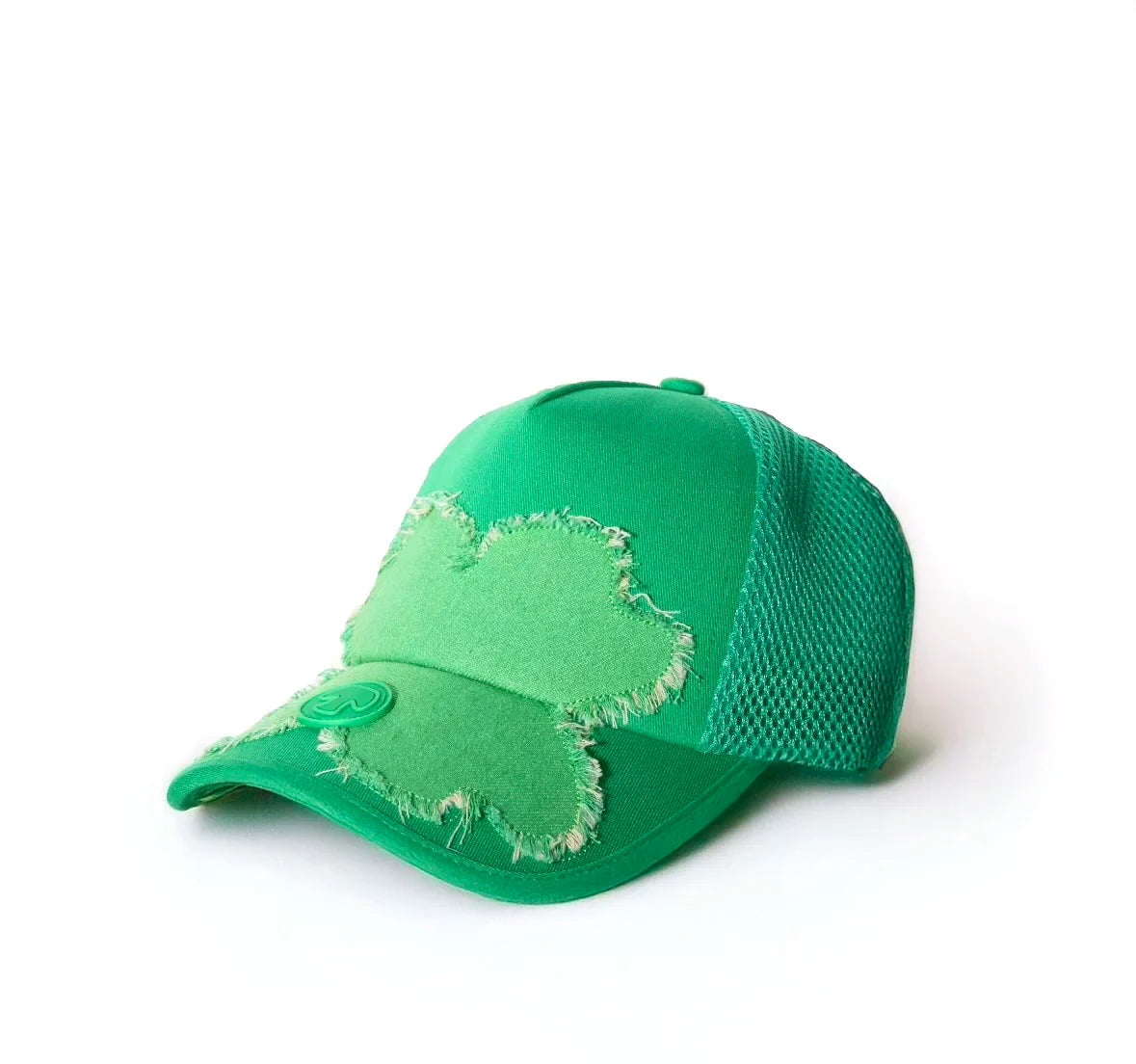 Casquette Torom Verte – casquette streetwear en coton premium vert avec logo brodé, vue de face