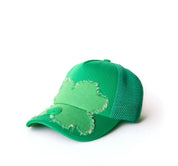 Casquette Torom Verte – casquette streetwear en coton premium vert avec logo brodé, vue de face