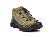 Salomon XT-6 Protective Camp Culture Pack L45403500 en ripstop Aloe et Silver Sage avec détails noirs, SensiFit™ et semelle technique.