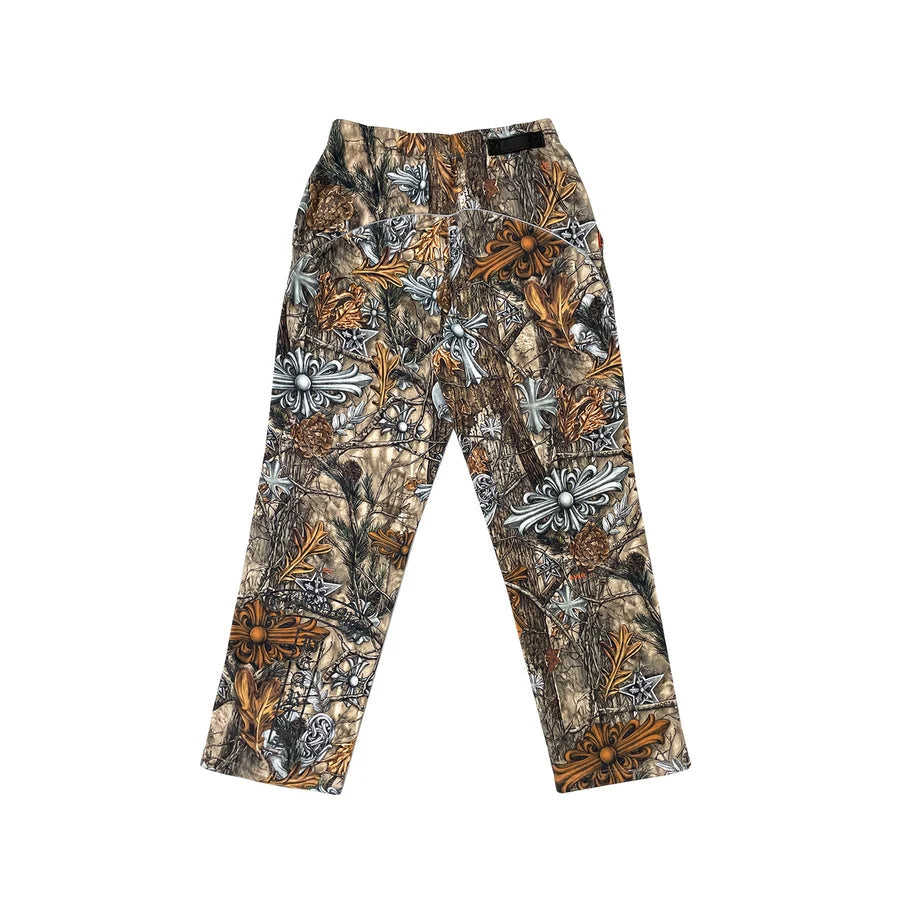 Safety Orange, pantalon de jogging multicolore avec logo Horse Shoe et accents orange.