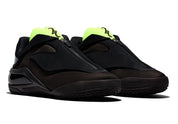 Converse SHAI 001 Black Green Beam A23975C noire avec détails vert fluorescent vue de 3/4 face. 