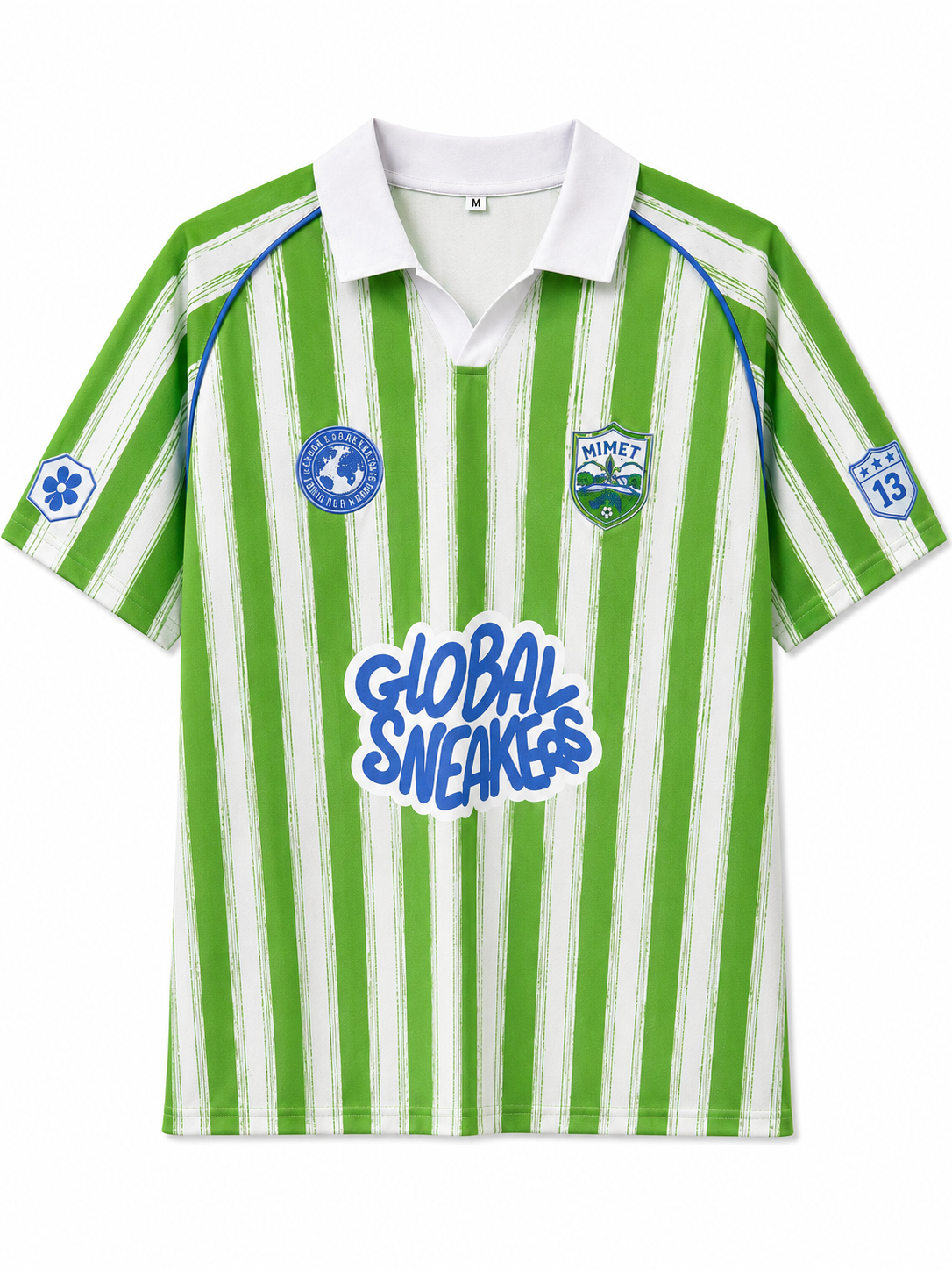Maillot Global Sneakers Vert / Bleu