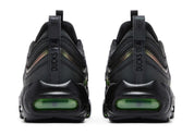 Sneakers Nike Air Max 95/97 Ducks of a Feather Thunder en mesh technique sombre avec unités Air visibles hybrides et design fusion iconique.Vue arrière