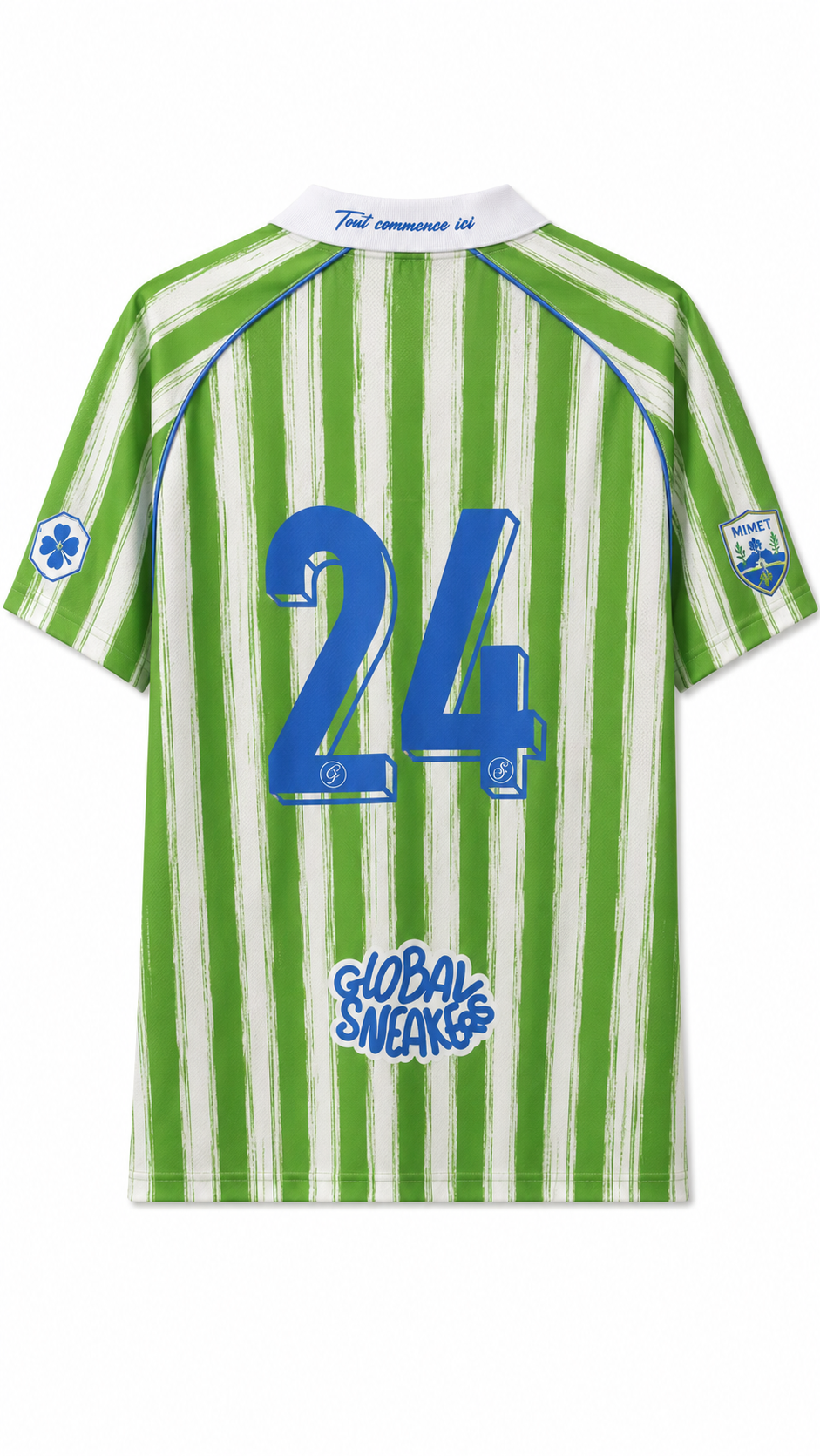 Maillot Global Sneakers Vert / Bleu