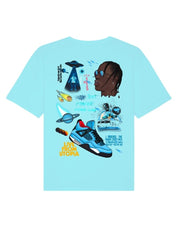 ENCORE Sneakers X RVCREA 'Cactus 4' T-shirt (sky)