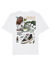ENCORE Sneakers X RVCREA 'Cactus 1 Olive' T-shirt (white)