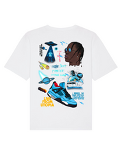 ENCORE Sneakers X RVCREA 'Cactus 4' T-shirt (white)