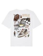 ENCORE Sneakers X RVCREA 'Cactus 1 Reverse Mocha' T-shirt (white)