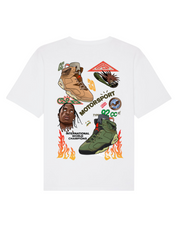 ENCORE Sneakers X RVCREA 'Cactus 6' T-shirt (white)