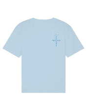 ENCORE Sneakers X RVCREA 'Cactus 1 Blue Fragment' T-shirt (light blue)