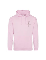 ENCORE Sneakers X RVCREA - Hoodie - TVS1 Hi "DARK MOCHA" (LIGHT PINK)