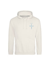 ENCORE Sneakers X RVCREA - Hoodie - TVS1 Low "BLUE FRAGMENT" (VANILLA)