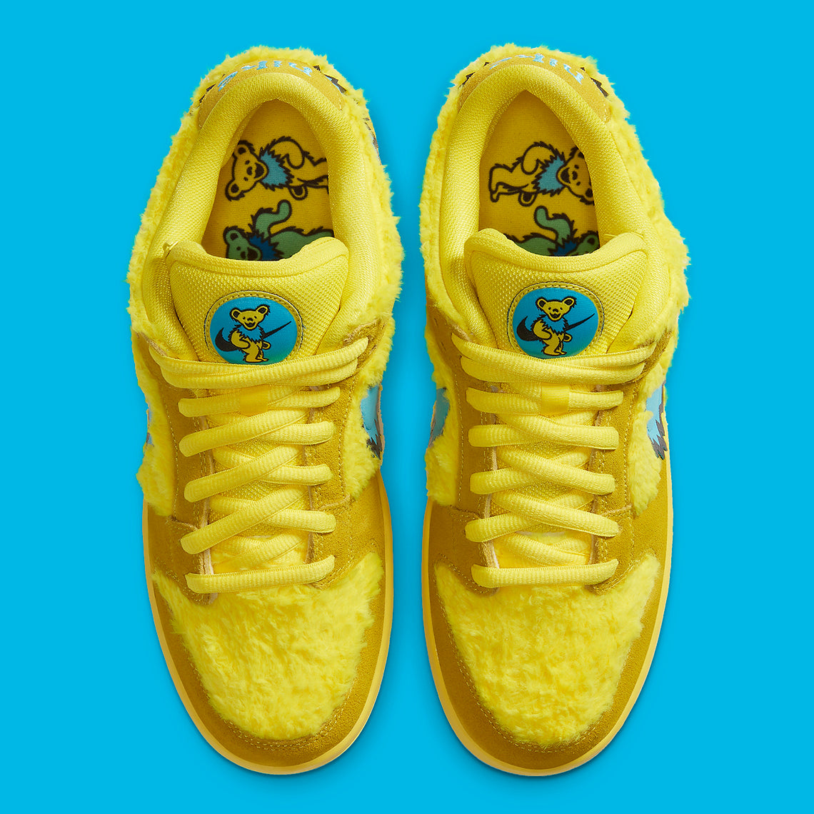 Nike SB - Dunk Low Grateful Dead Bears Opti Yellow
