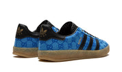 adidas x Gucci Gazelle Blue GG Monogram