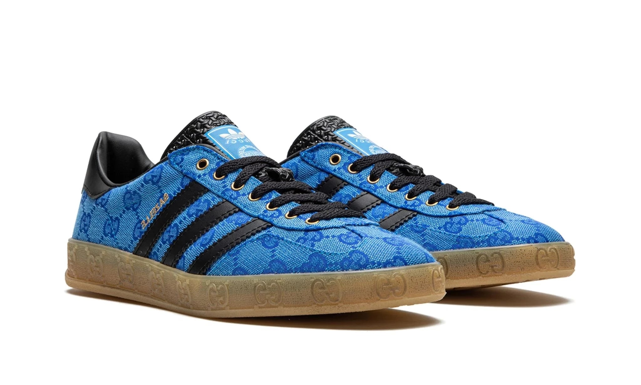 adidas x Gucci Gazelle Blue GG Monogram