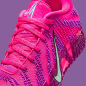 Nike Ja 3 Max Volume – sneaker Ja Morant signature coloris Hyper Pink Mint Foam Black avec tige mesh, overlays TPU et semelle ZoomX