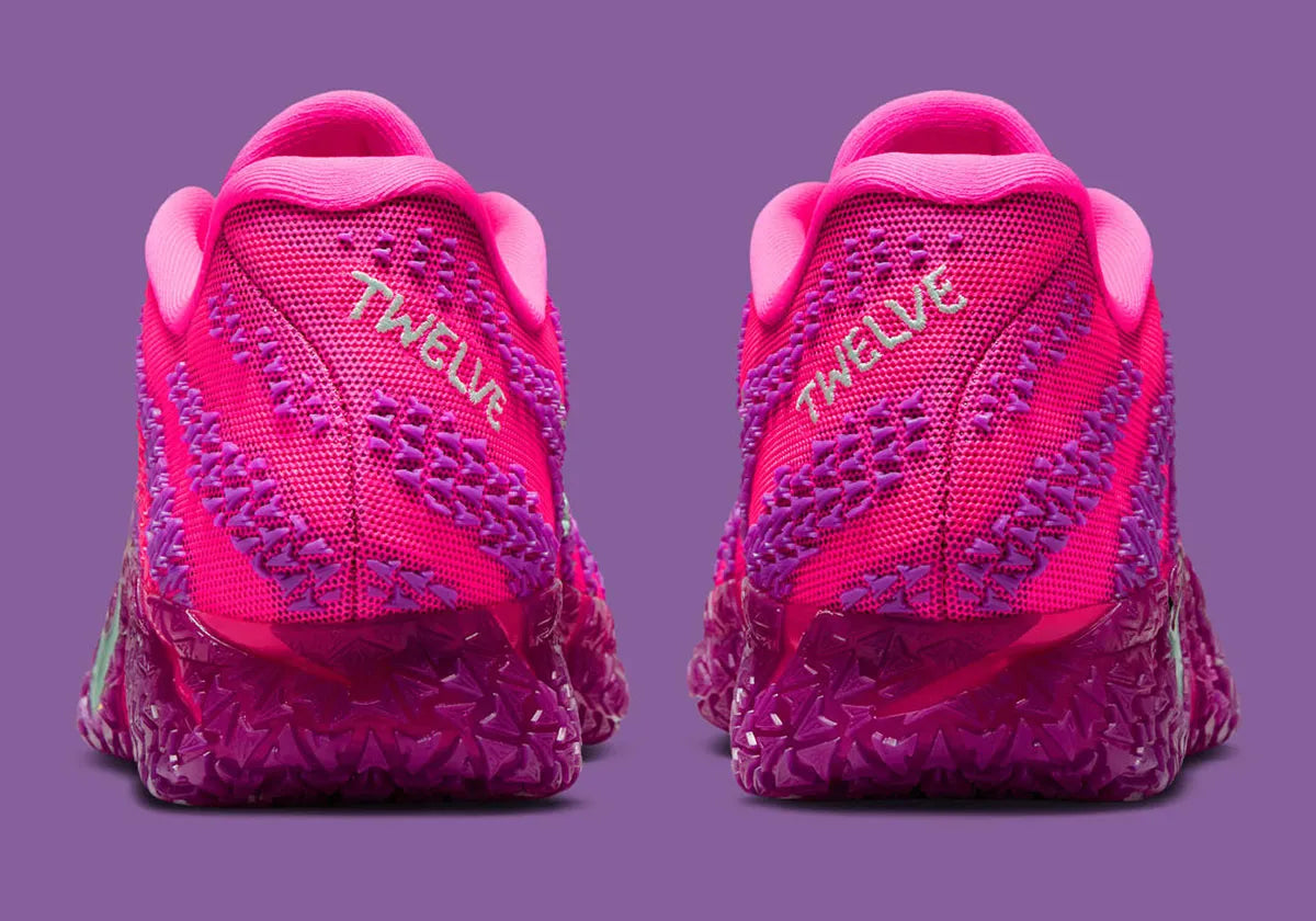 Nike Ja 3 Max Volume – sneaker Ja Morant signature coloris Hyper Pink Mint Foam Black avec tige mesh, overlays TPU et semelle ZoomX