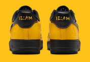 Sneakers Nike Air Force 1 Low Ja Morant Let Me Be Ja noires en cuir premium avec détails graphiques signature et amorti Air