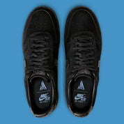 Sneakers Nike Air Force 1 Low LX en cuir premium avec cristaux Swarovski, design signature Ja Morant et amorti Air encapsulé.
