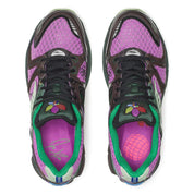 Saucony ProGrid Triumph 4 Jae Tips “Flowers Grow Uptown Perilla” violet brun vert multi-couleur avec amorti ProGrid.