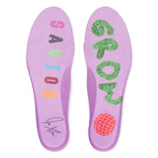 Saucony ProGrid Triumph 4 Jae Tips “Sugar Maple” vert Fern avec suède terreux et motifs floraux multicolores, amorti ProGrid.