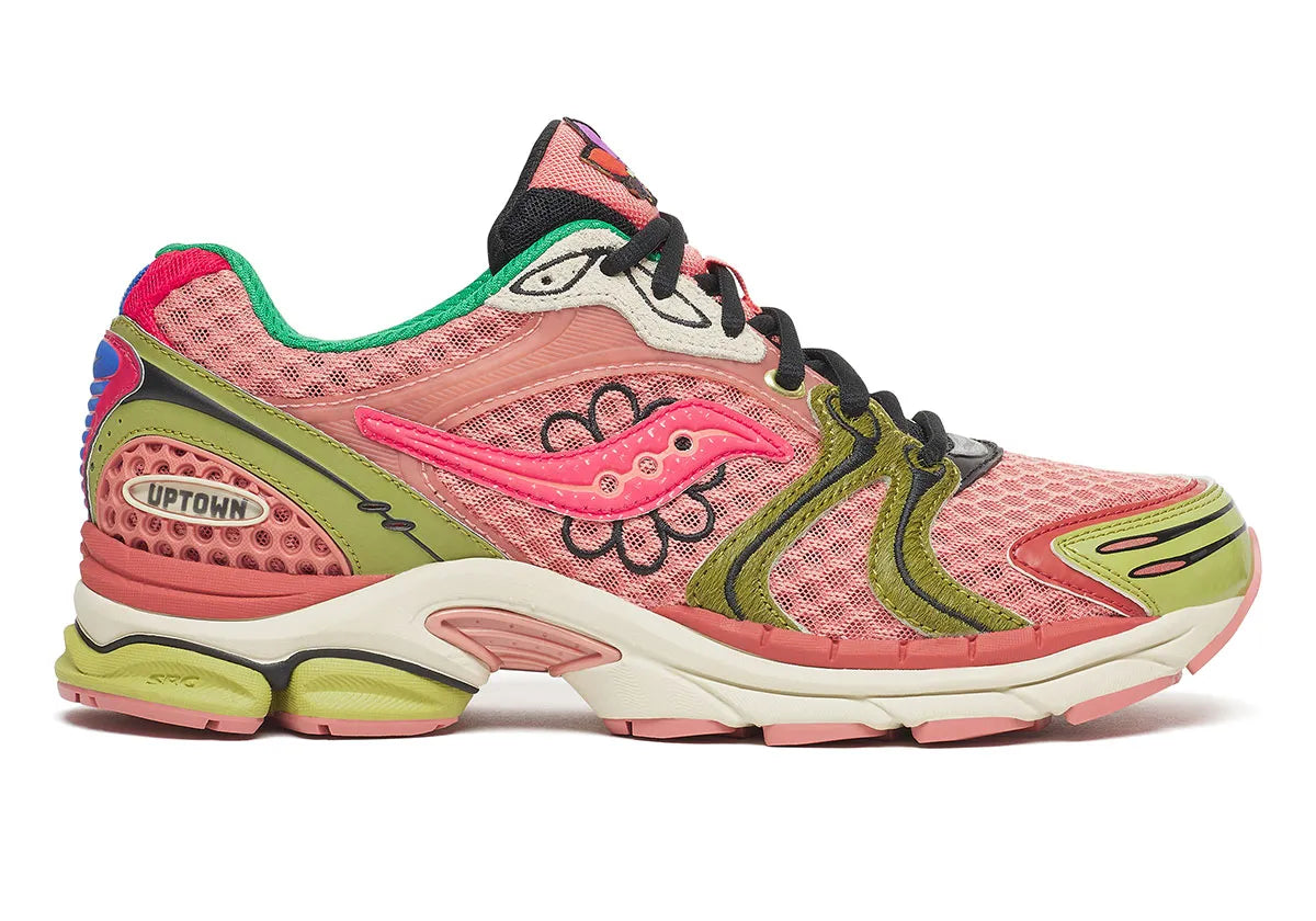 Leaf avec motifs floraux multicolores et amorti ProGrid.