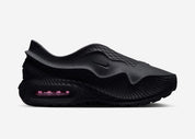 Nike Air Max 1000.2 Black Pink Spell avec tige en textile noir, empiècements synthétiques, détails Pink Spell, technologie Air visible et silhouette moderne.