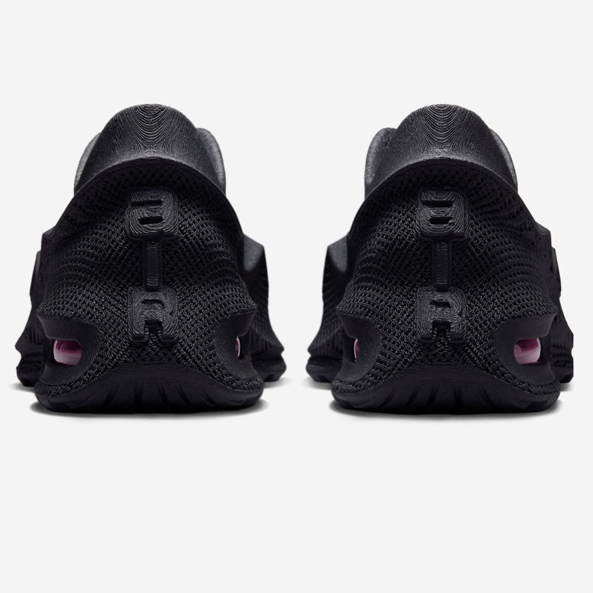 Nike Air Max 1000.2 Black Pink Spell avec tige en textile noir, empiècements synthétiques, détails Pink Spell, technologie Air visible et silhouette moderne.