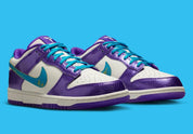 Nike Dunk Low Protro Kobe Bryant Draft Day avec tige en cuir premium, détails exclusifs inspirés de la Draft 1996, construction Protro et semelle extérieure en caoutchouc.